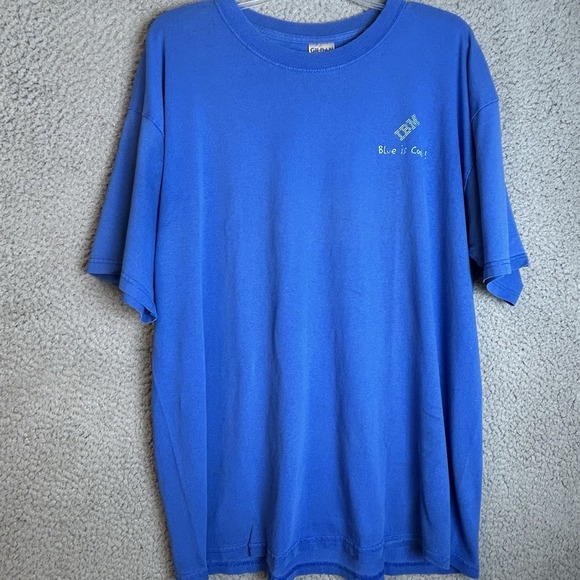 IBM Shirt Vintage 90s Microsoft Business Apple USA Shirt Crewneck Size Xl